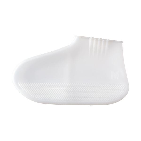 （まとめ）モリト スニーカーレインカバー 白 L C150-1667 1足 (×5セット)