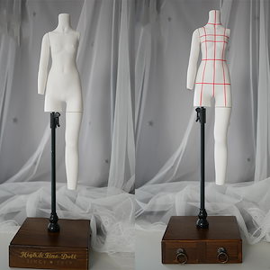BJD ドール服シザリングスタンド MDDサイズドール対応 縫製 ディスプレイ トルソー 1/4　球体関節人形服縫製用