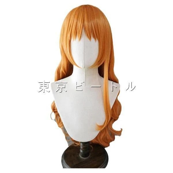 ONE PIECE（ワンピース）海賊王 風 ナミ コスプレウィッグ かつら WIG 高温耐熱 コスチューム クリスマス変装 ハロウィン仮装