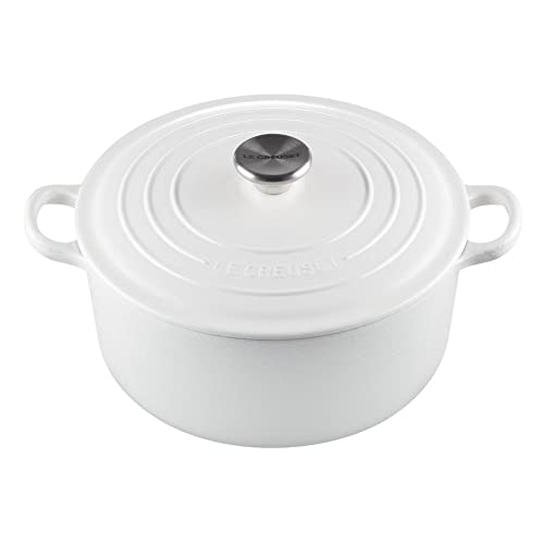 ル・クルーゼ(Le Creuset) 鋳物 ホーロー 鍋 ココット・ロンド 24 cm コットン ガス IH オーブン 対応 【日本正規販売品