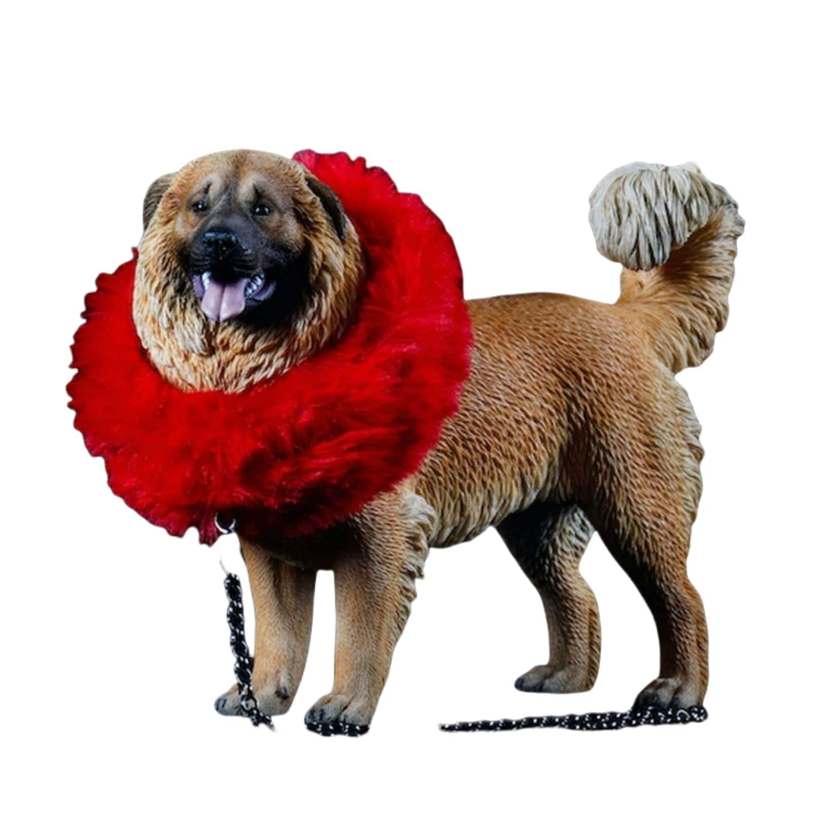 JXK 1/6サイズ コーカシアン・シェパード・ドッグ 23cm 犬 動物 リアル 樹脂 フィギュア プラモデル プレミアム 模型 プレゼント 置物 コレクション