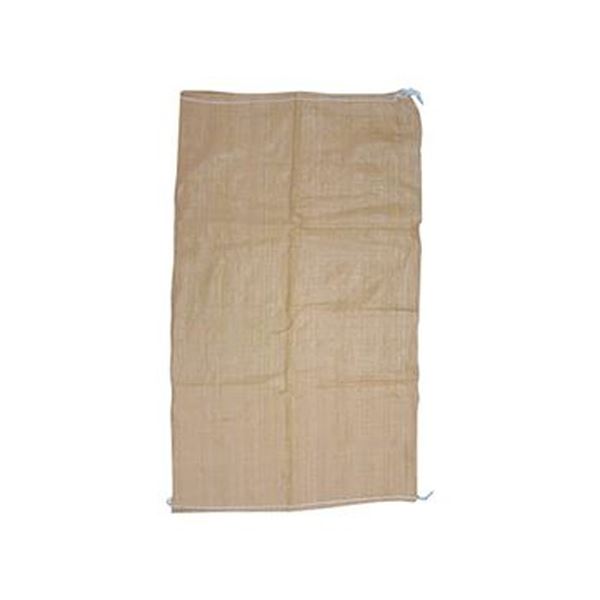 (まとめ)ユタカメイク 収集袋PP収集袋(ベージュ)60cm×100cm W-43 1パック(5枚)(×20セット)