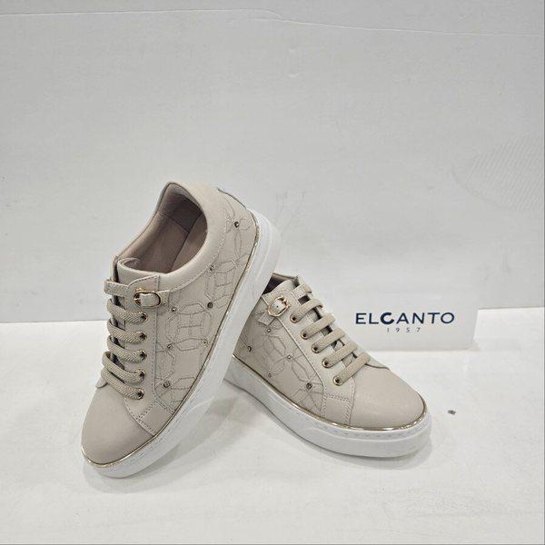 女性キュービックディテールの女性スニーカーLCHSWSSI79U413 35 JE3 JJ