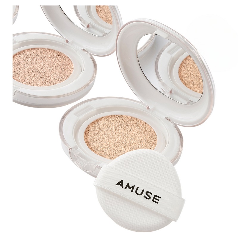 【本品＋詰め替え2ea＋サンクリーム10m】アミューズセラミックスキンパーフェクタークッションセット