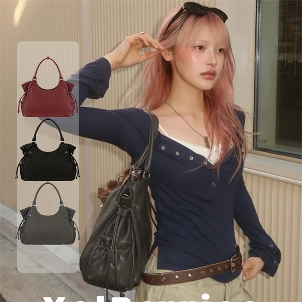 Breezy Bag · ブリージーバッグ (ブラック グレー レッドワイン) 2way/3way