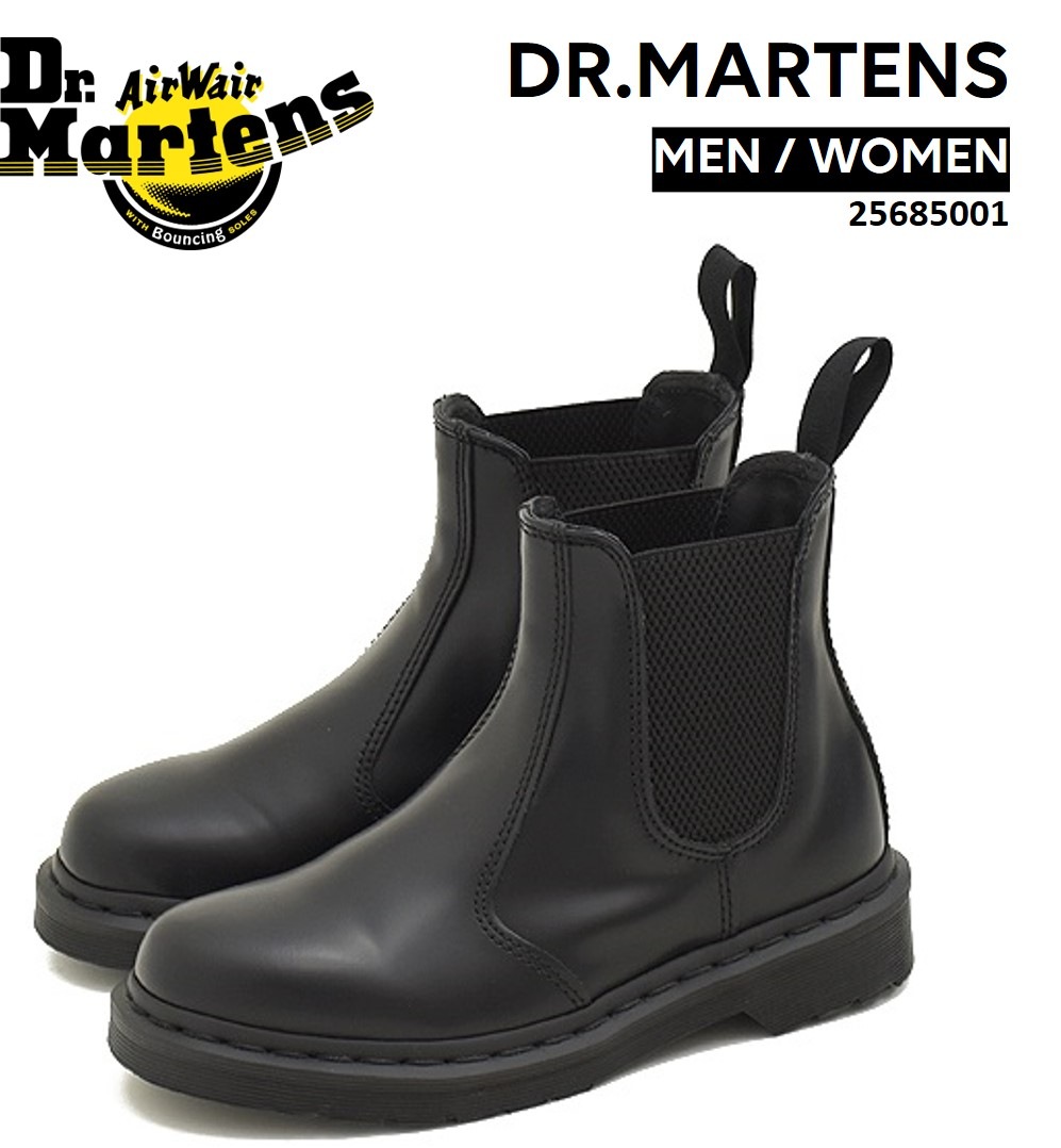 DR.MARTENS 2976 MONO チェルシー ブーツ ブラック 25685001