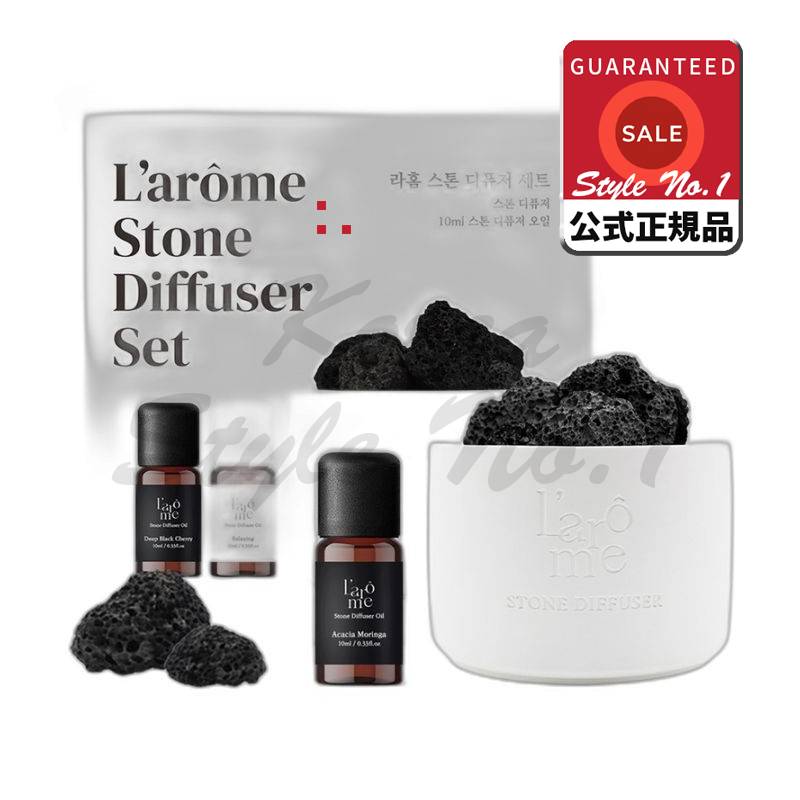 ラホームストーンディフューザーセットアカシアモリンガ1セット10ml