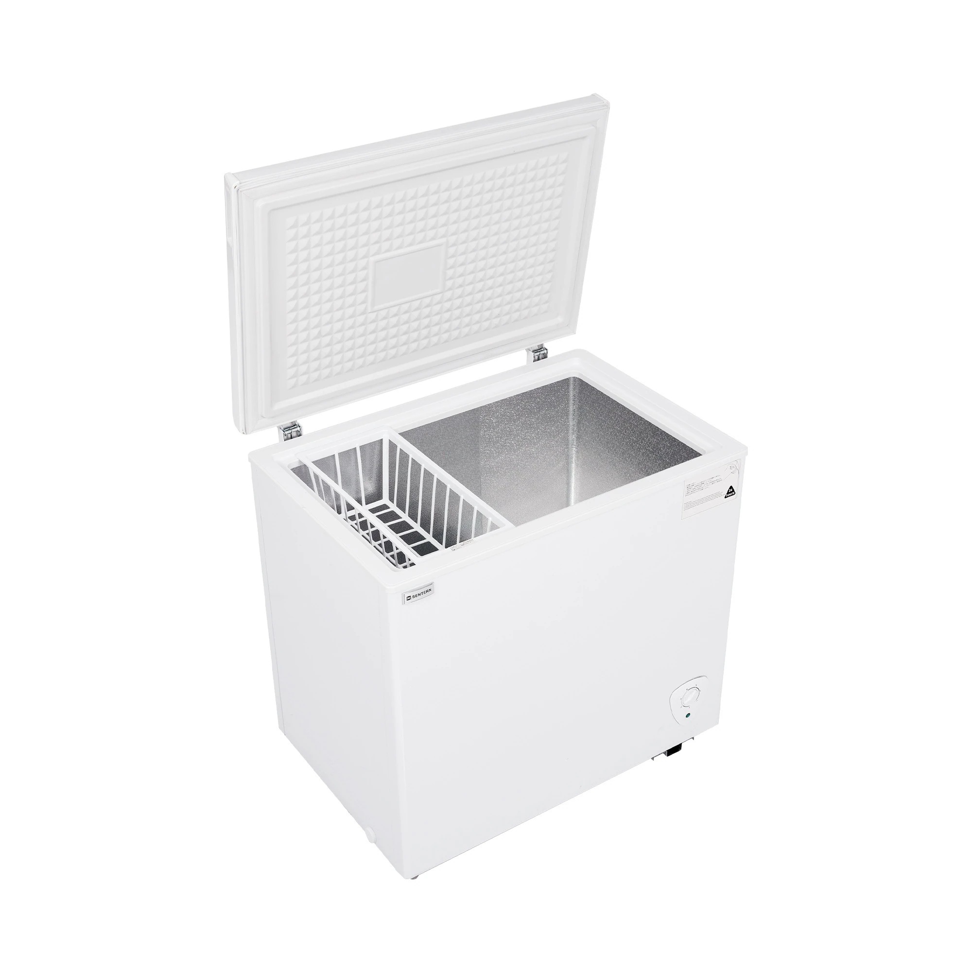 【国内発送&送·料·無·料】657冷凍庫 153L 家庭用 業務用 チェストフリーザー 上開き バスケット付き フリーザー ストッカー 冷凍 鍵付き 省エネ スリム 冷凍冷蔵庫 温度調整 氷 静音 大