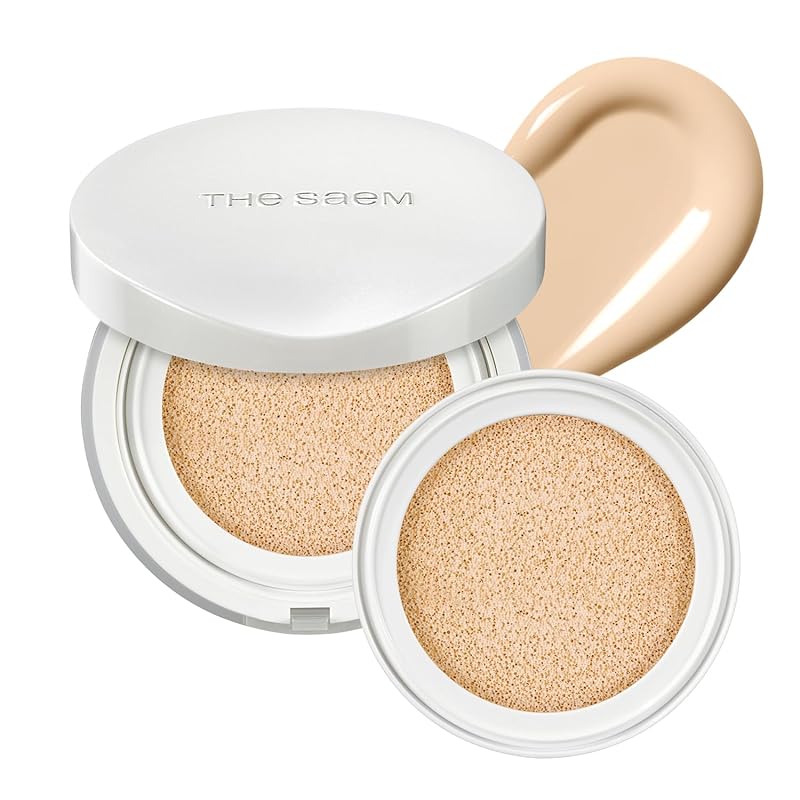 ザ セム(The Saem) 日本公式 スキンパーフェクション グルタチオン トーニング クッション 19N クリアベージュ レフュールセット【 SPF50+/PA+++ 】1282