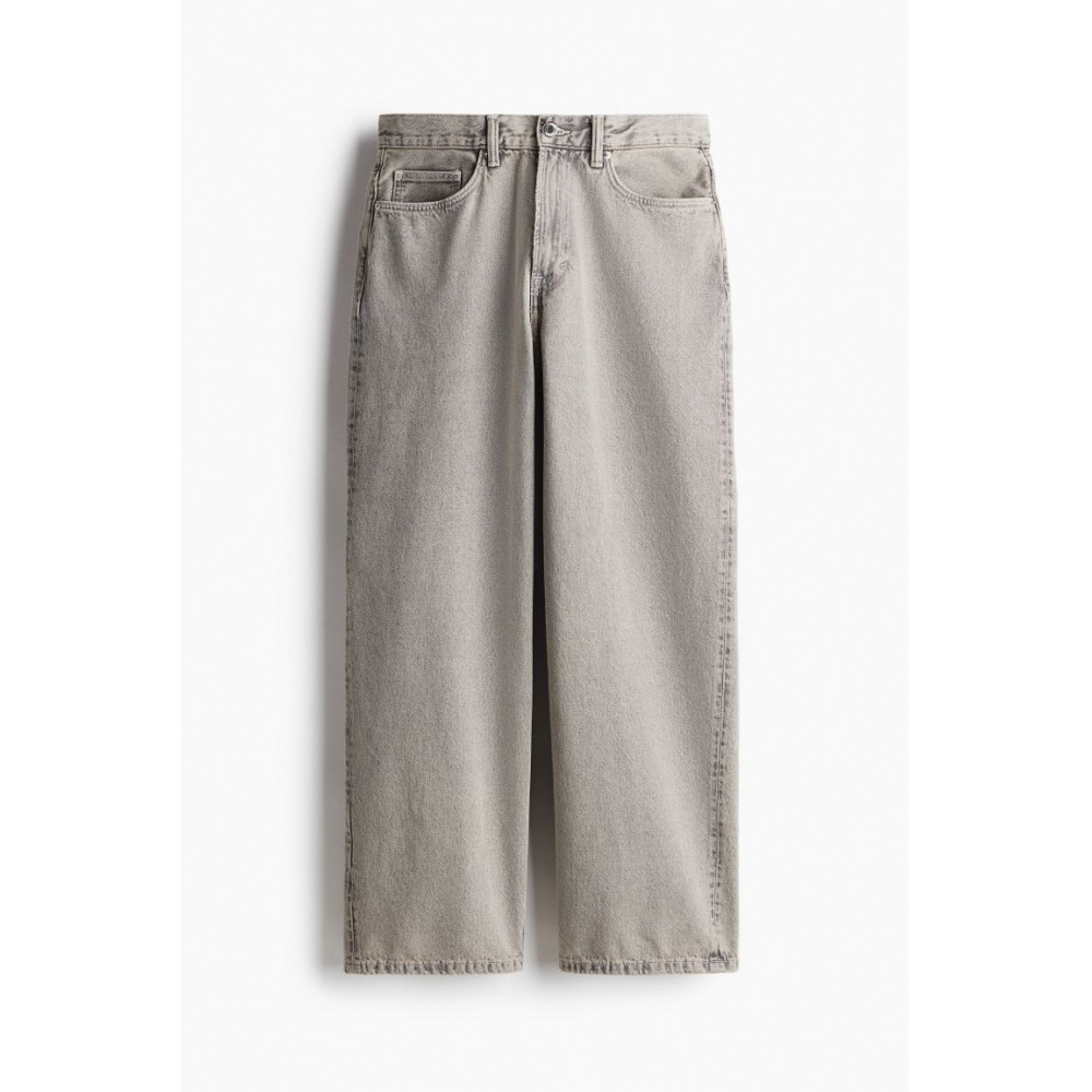 H&M バギージーンズデニムベージュ 8,227円