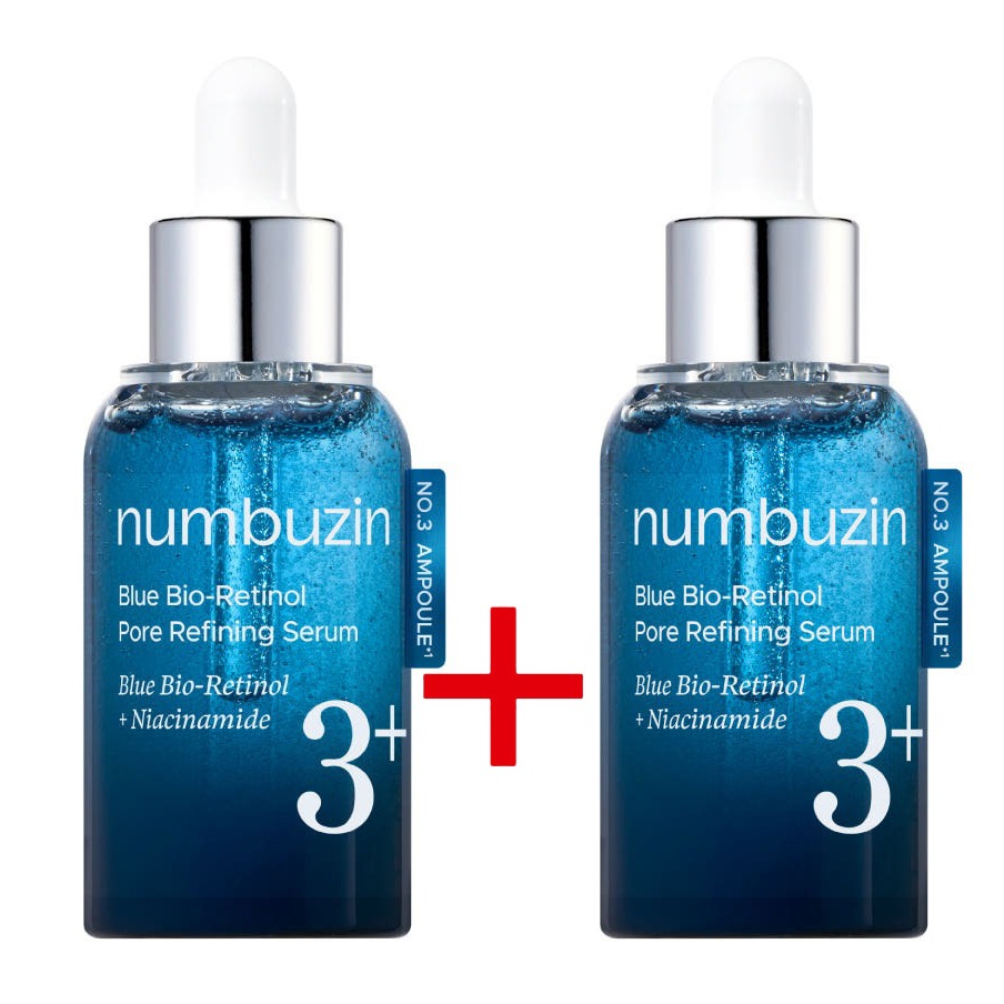 3番ブルーバイオレチノール毛穴アンプル30ml+30ml