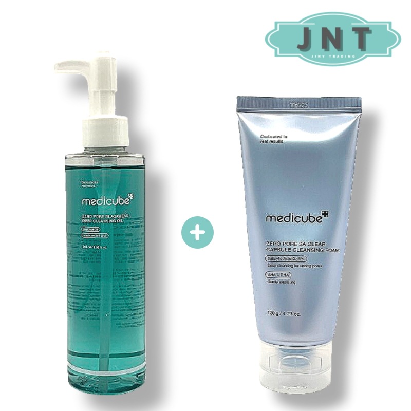 [セット] [1+1] ZERO毛穴ディープクレンジングオイル 205ml・フォーム 120g 2点セット 皮脂ケアクレンジングオイルフォームセット クレンジングセット 水分 保湿 韓国化粧品