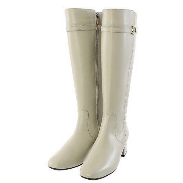 [] 女性ベーシックロングブーツ 5.5CM(EQEWBG918IV) (P003737439)