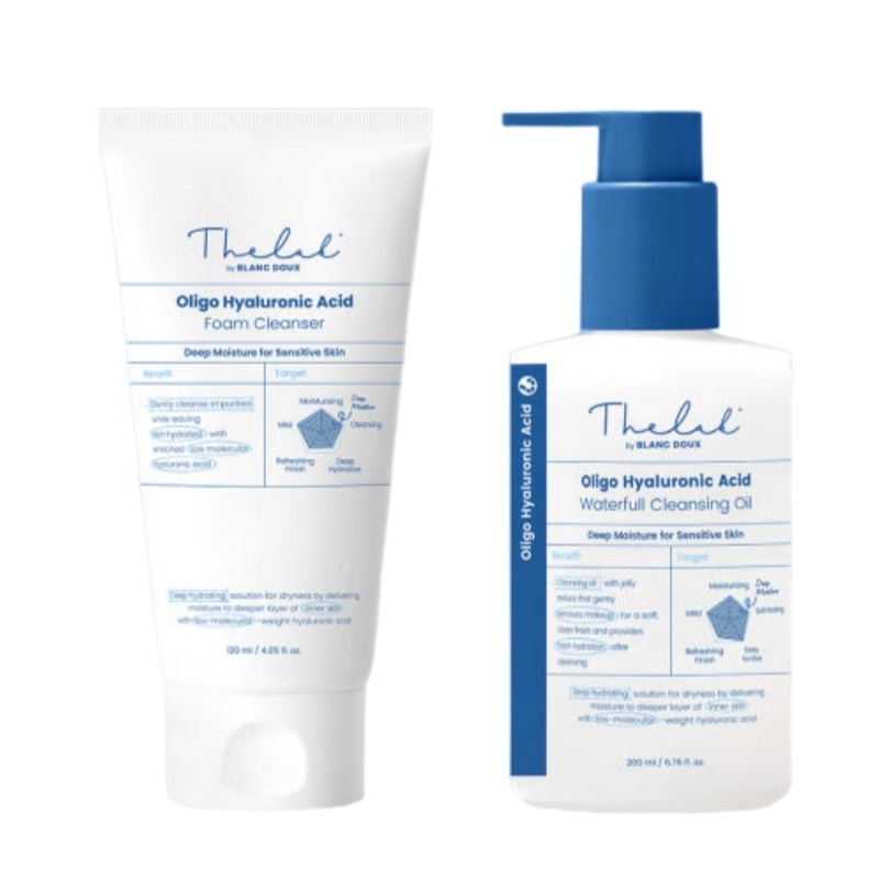 低分子ヒアルロン酸フォームクレンザー 120ml + クレンジングオイル 200ml