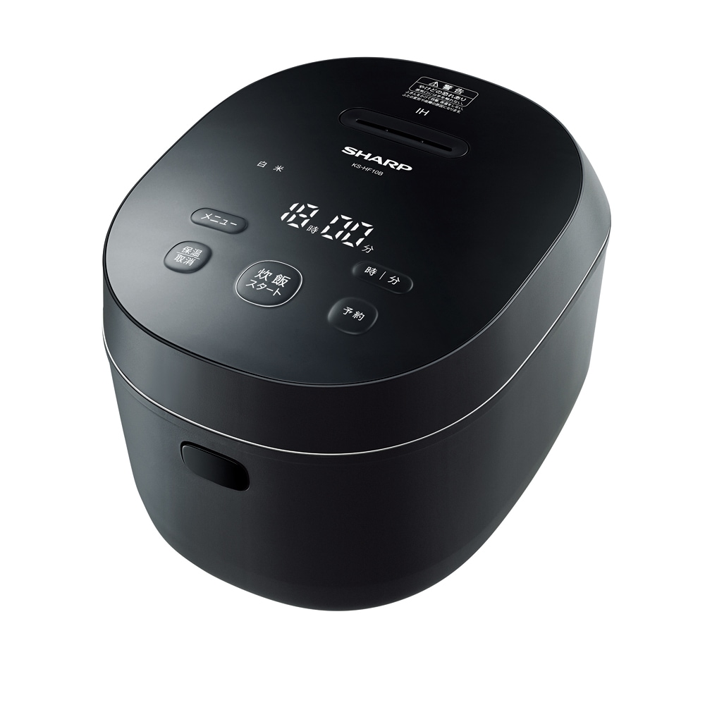 シャープ KS-HF10B-B IH炊飯ジャー（5.5合炊き）　ブラック KSHF10BB