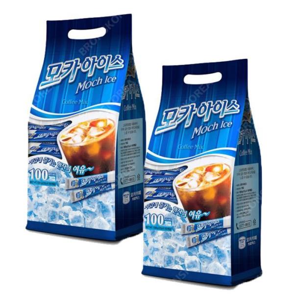モカシーエヌティー モカアイス 100T X 2個 クールコーヒーミックス 使い捨てコーヒー