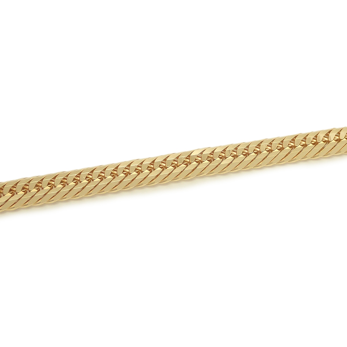 キヘイ ネックレス K18 18金 ゴールド 30.6g 50.5cm YG 12面T トリプル Mカット 日本造幣局検定マーク入り 30g 前