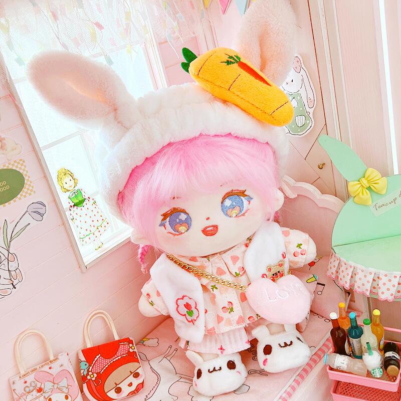 Qoo10] 無属性 ぬいぐるみ 20cm 本体 服 : おもちゃ・知育