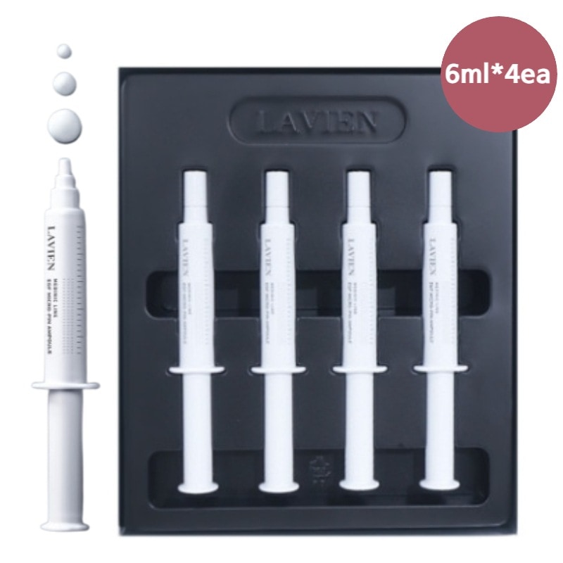 【正規品】メディニックライン イージーエフ EGF マイクロピン アンプル 6ml *4個 セット(4週パッケージ)/弾力/保湿/ブライトニング/鎮静/顔面シワケア首シワケア/韓国コスメ