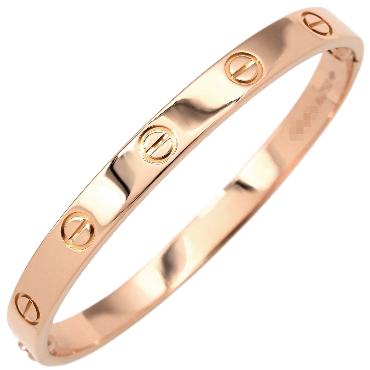 カルティエ ブレスレット LOVE ラブブレス 旧型 ピンクゴールド #16 750 18K PG バングル 【保証書】【中古】