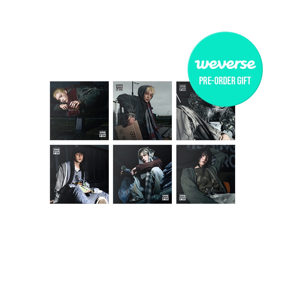 【WEVERSE EARLY BIRD特典選択】 P1HARMONY - UNIQUE / COMPACT VER / 6種セット / MINI CD-R + PHOTOCARD /アルバム