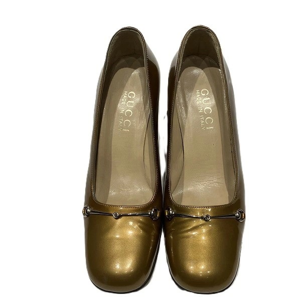 グッチ GUCCI ホースビット パンプス 35 ブランド小物 靴 レディース 【中古】