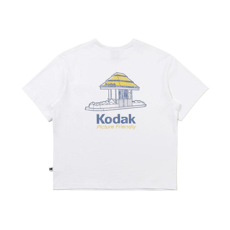 [公式]コットンポケットグラフィック半袖Tシャツ WHITE