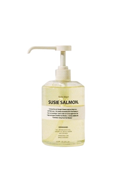 Susie Salmon ボディウォッシュ 600ml やさしい香り低刺激 デイリーケア 韓国感性