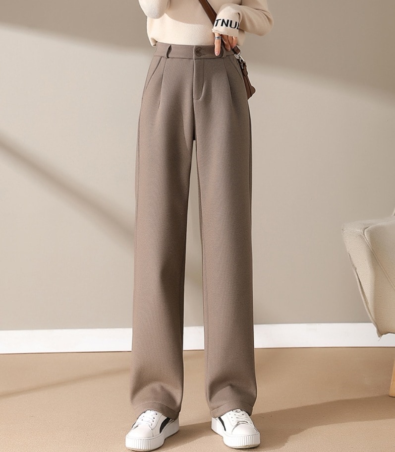 ボトムス デート ストレートパンツ ハイウエスト ウエストゴム 可愛い きれいめ 上品 おしゃれ かっこいい 可愛い ラブリー キュート ガーリー クール モード系 セクシー エレガント