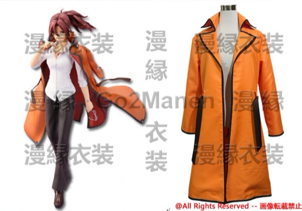 コスプレ衣装 空の境界 蒼崎橙子 コート 上着 J173