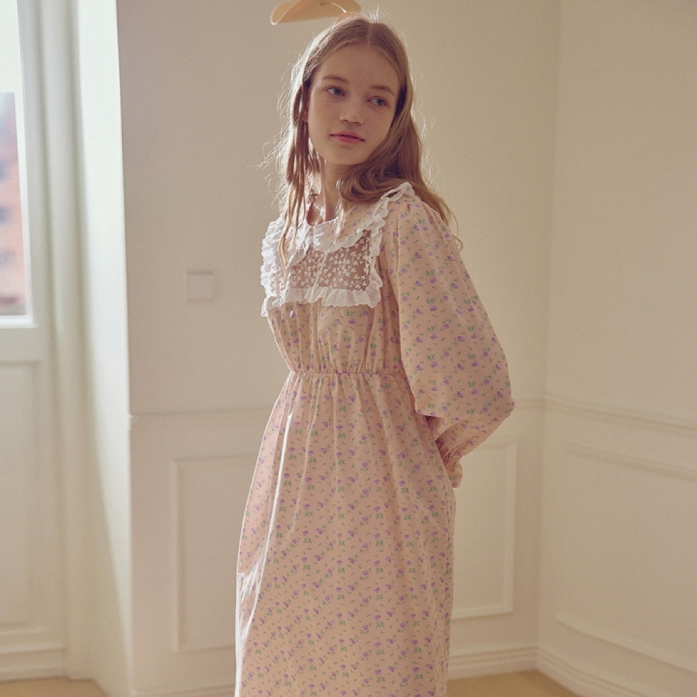 BALCONY [3816-BBSHO] フロリーワンピース Peach 13,260円