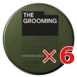 【送料無料】資生堂 シセイドウ ／ MEN ／ ザ・グルーミング バーム 35g 【6個セット】／ サロン専売品 ／ スタイリング