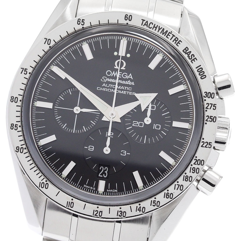 オメガ OMEGA 3551.50 スピードマスター ブロードアロー クロノグラフ 自動巻き メンズ 良品 _904455【中古】