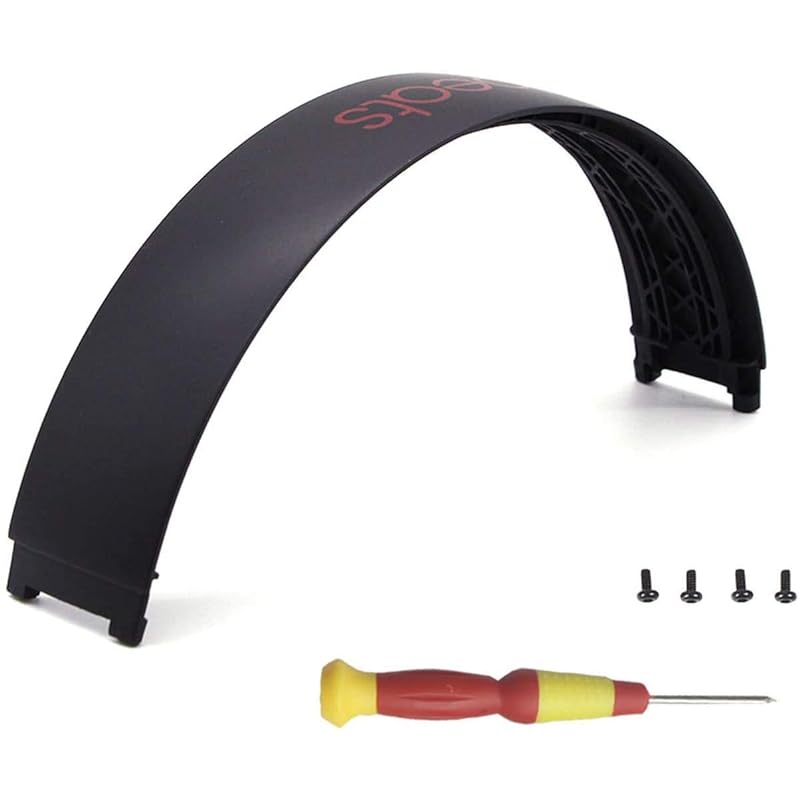 Studio3ヘッドバンド交換用トップヘッドバンド修理部品に対応 Studio3.0ワイヤレスStudio2.0ワイヤレスオヘッドフォン（黒+赤） 5,599円