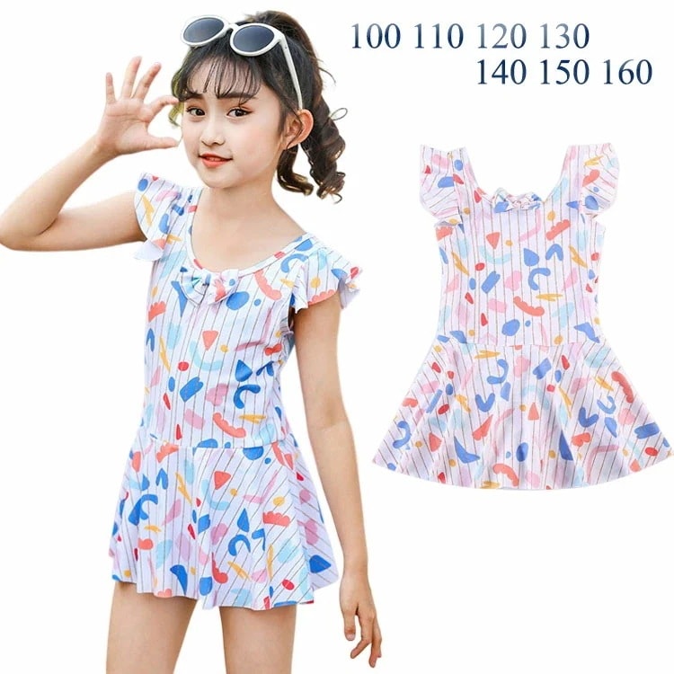 女の子 水着 ワンピース 子ども 水着 女児用 水着 みずぎ ワンピース 子供 スクール 学生 水着 水遊び ビーチ 温泉 子ども ワンピース 水着 キッズ 水着 ジュニア ワンピース 水着 可愛い