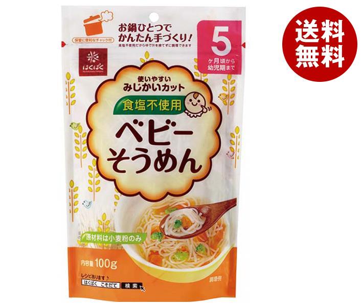 はくばく ベビーそうめん 100g＊10個入＊(2ケース)