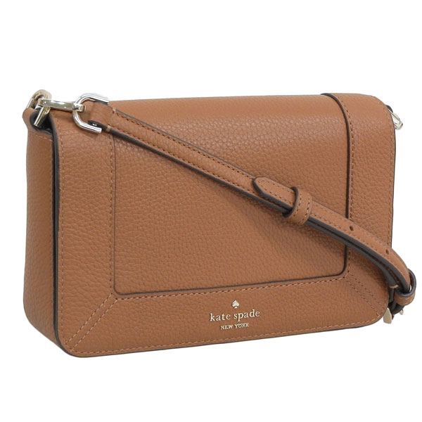 ケイトスペード バッグ レディース ショルダーバッグ アウトレット レザー ブラウン レナ スモール フラップ クロスボディ lena sm flp crossbdy KH784-200 KATE S