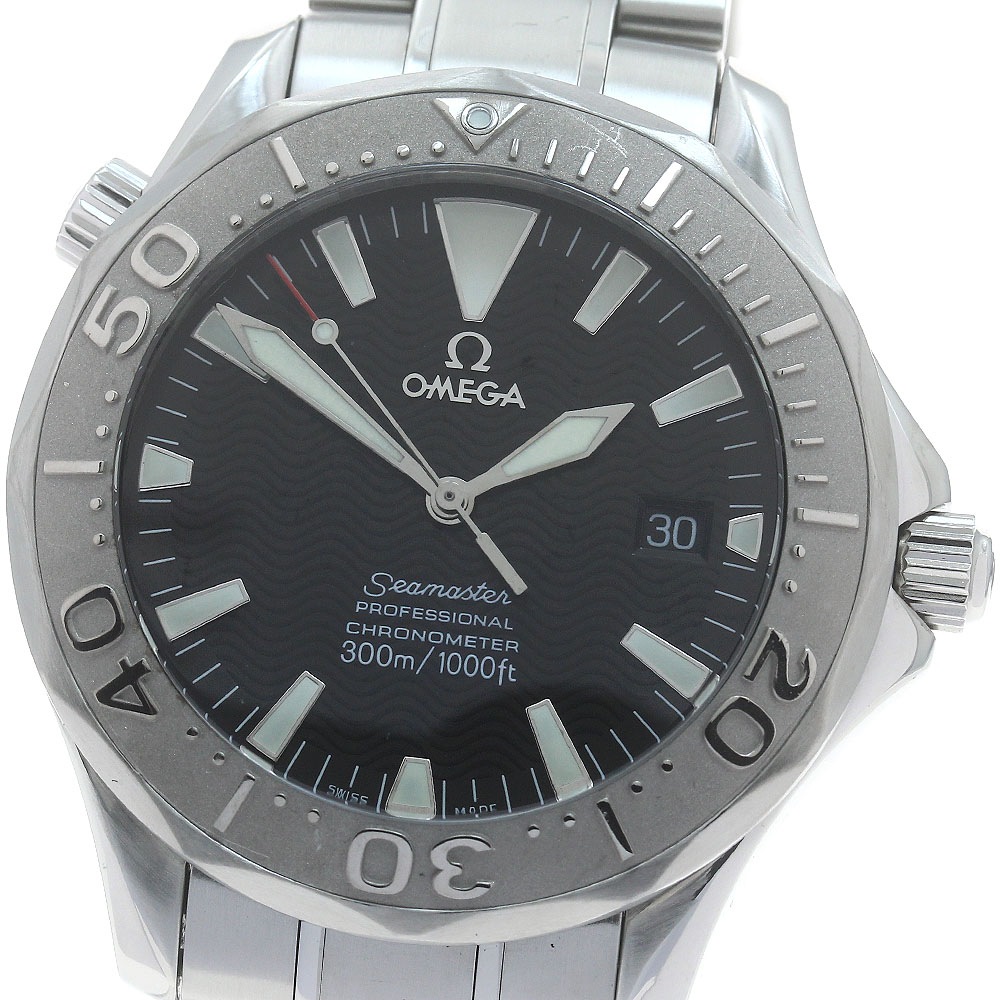 オメガ OMEGA 2230.50 シーマスター300 WGベゼル 自動巻き メンズ _877759【中古】
