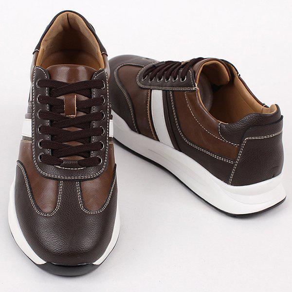 シューズ レザー 男性 メンズ スリッポン スニーカー スニーカー 3.5cm sjsz sm 6101_P418994940