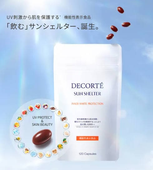 【国内正規品】　サンシェルター　インナー ホワイトプロテクション　120粒(30日分)　発売日2025/2/16
