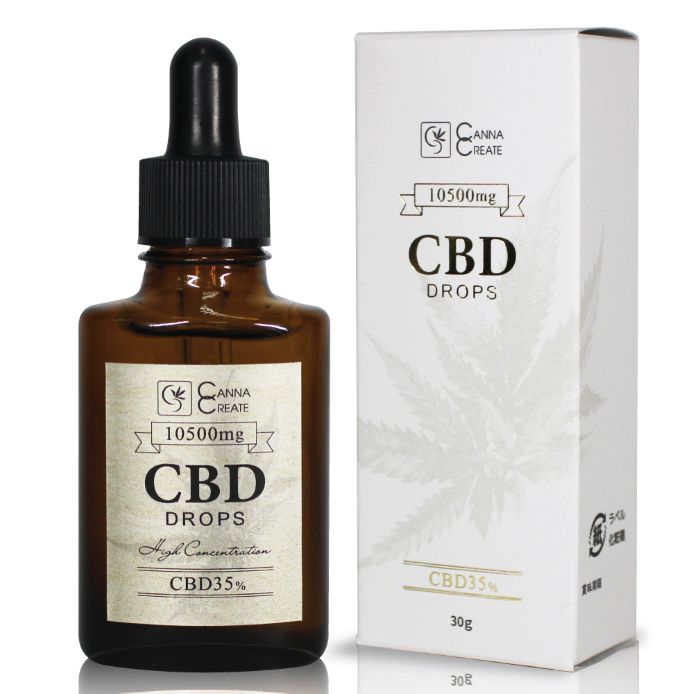 CBD オイル 大容量 30g 高濃度 35% CBD10500mg スイス産ブロードスペクトラム ディストレート 業界最高峰 ドロップ THC 8,483円