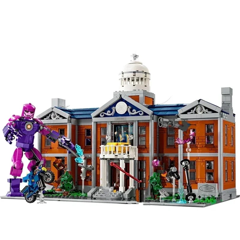 大人のためのモックモジュラービルディングブロックアセンブリレンガ古典的な建築男の子のためのおもちゃクリスマスプレゼント76294 3093個