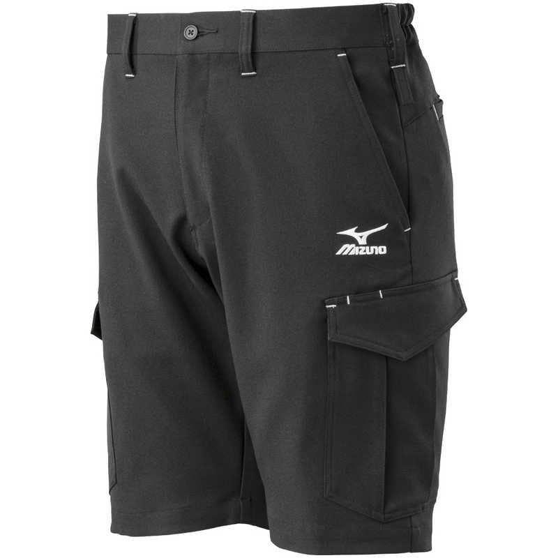 ミズノ　MOVEハーフパンツ(通年向け) ［ユニセックス］ 4XL-8 09：ブラック　F2JF219009
