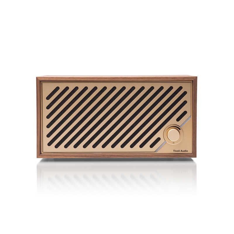 Model Two Digital Wi-Fi/ Bluetooth スピーカー ［Bluetooth対応 /Wi-Fi対応］ Walnut/Gold　M2D-0650-UNL
