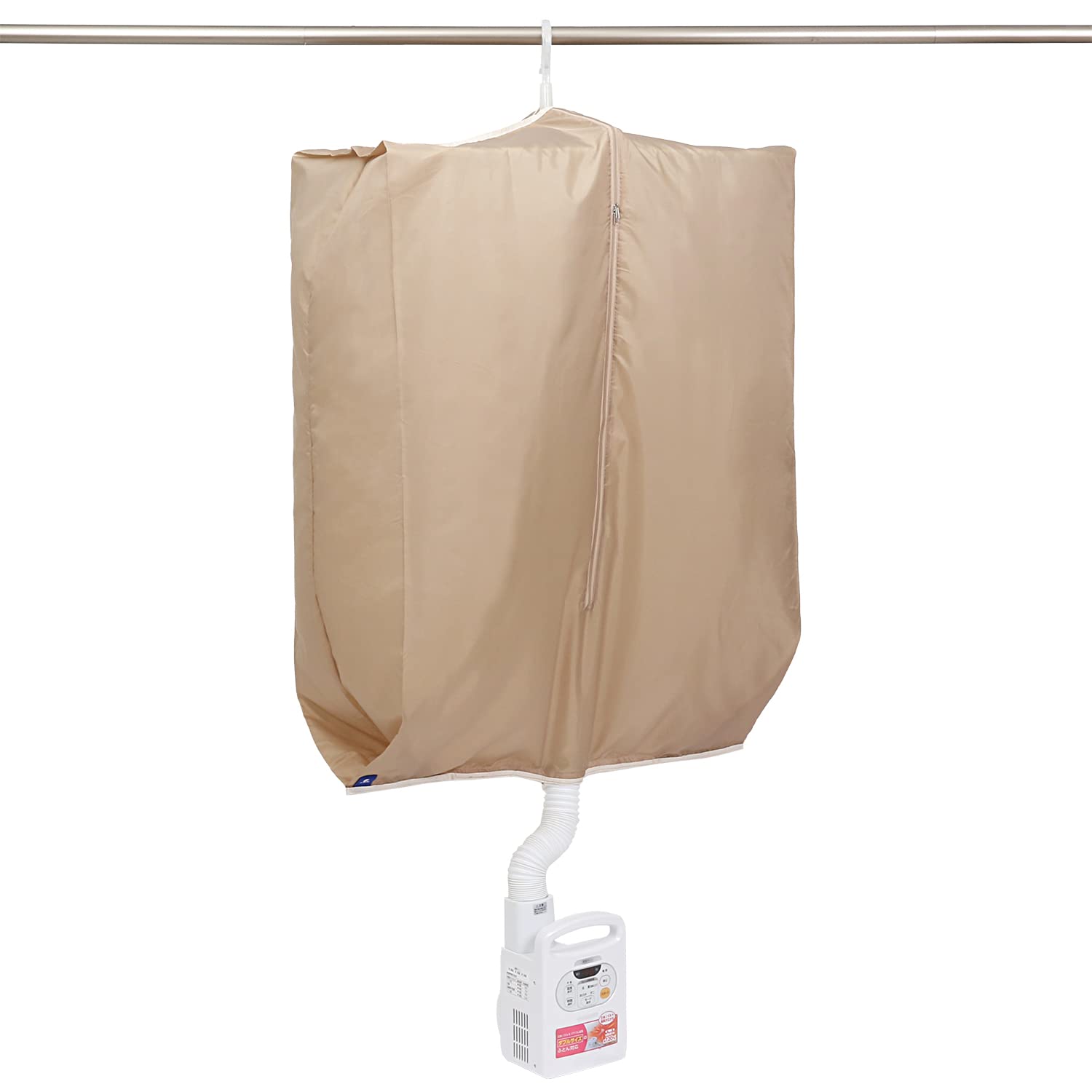 アストロ 衣類乾燥袋 ベージュ 部屋干し 洗濯物 スピード乾燥 時短 急速 速乾 洗える 梅雨対策 821-19 大