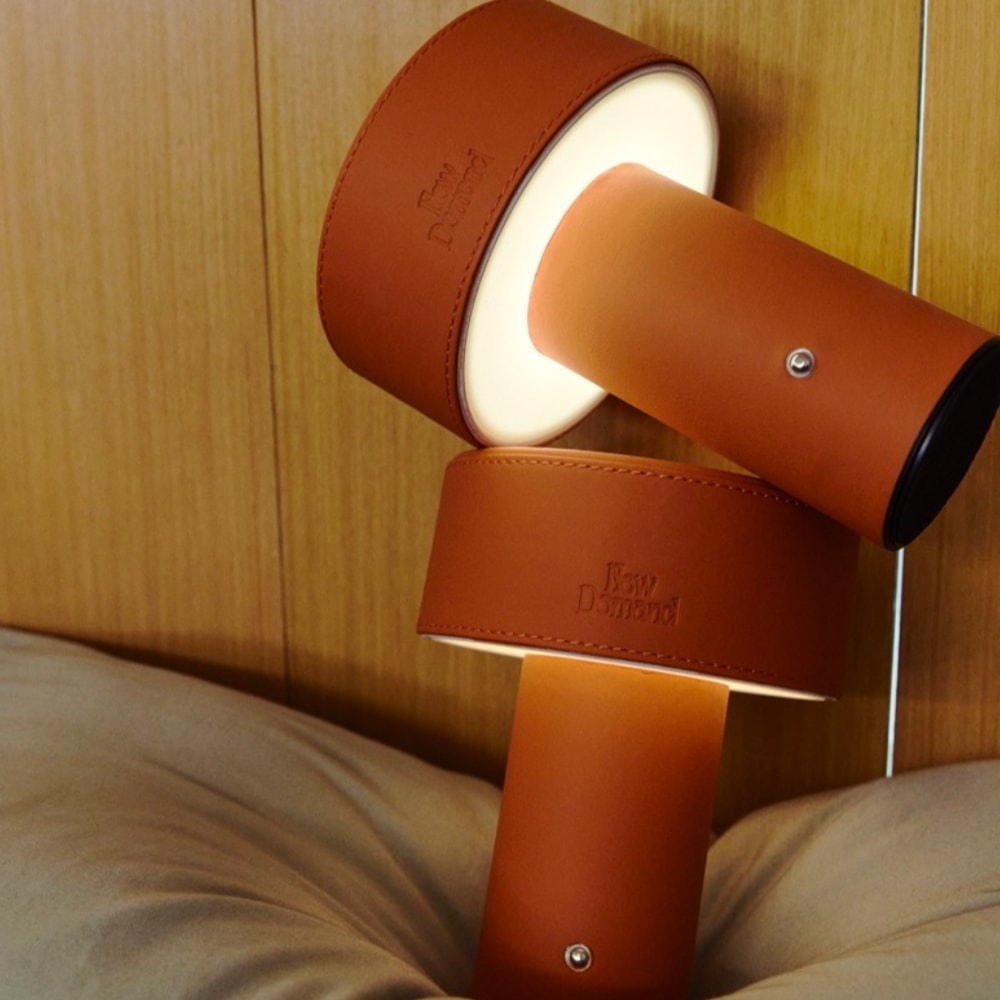 QUIR LUMIÈRE 22 革張りランプ