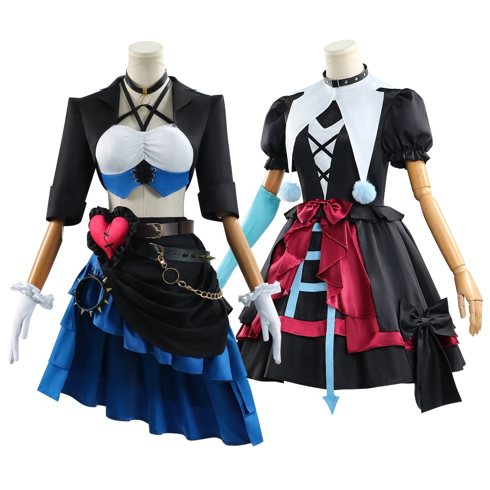 急速出荷 コスプレ 仮装派对cos服哑女斯黛拉怨灵小丑阿巴魔警艾琳 cosplay服游戏 イベント用品