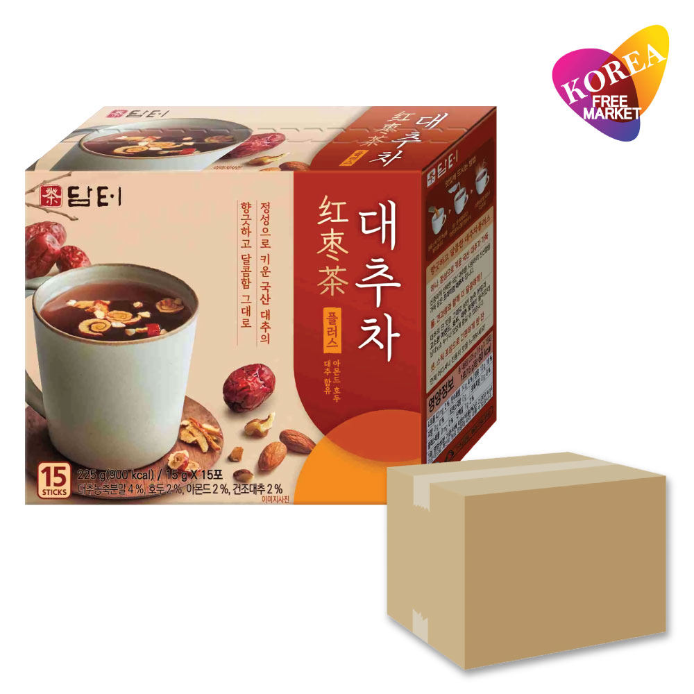 ナツメ茶　20個 箱売り 225g(15gx15包) 粉末 スティックタイプ / 韓国 なつめ 伝統茶 お茶