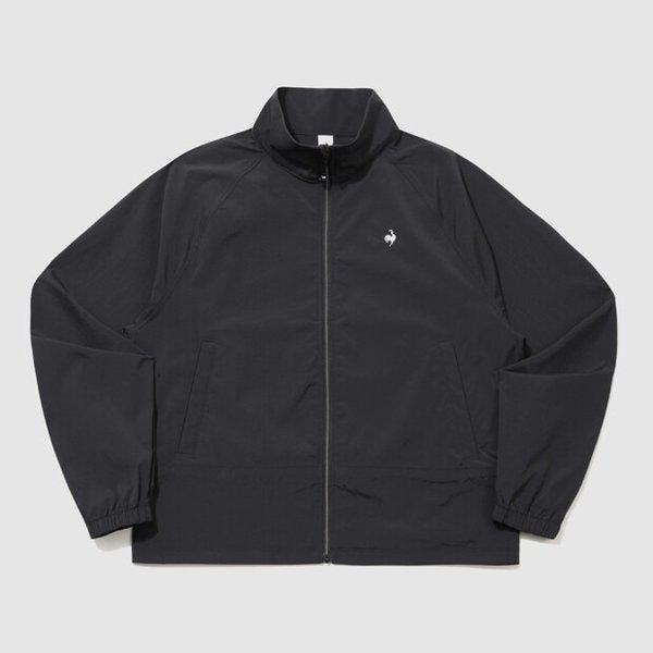 [] 女性ストレッチウーブンルーズフィット一枚仕立てジャケット BLK / QR122OJK22