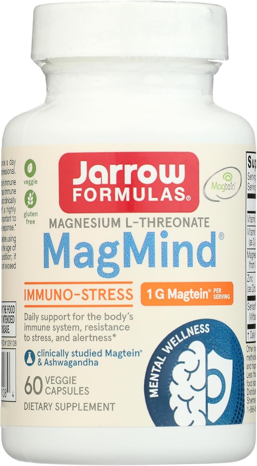 Jarrow ジャローMagMind Immuno Stress Caps 60錠 カプセル
